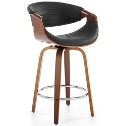 Scaun de bar Halmar H123 (Black/Walnut) Thumb