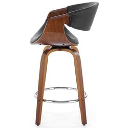 Scaun de bar Halmar H123 (Black/Walnut) Thumb