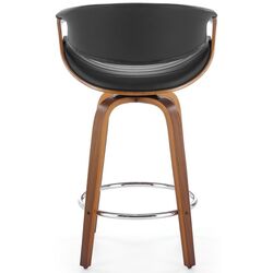 Scaun de bar Halmar H123 (Black/Walnut) Thumb