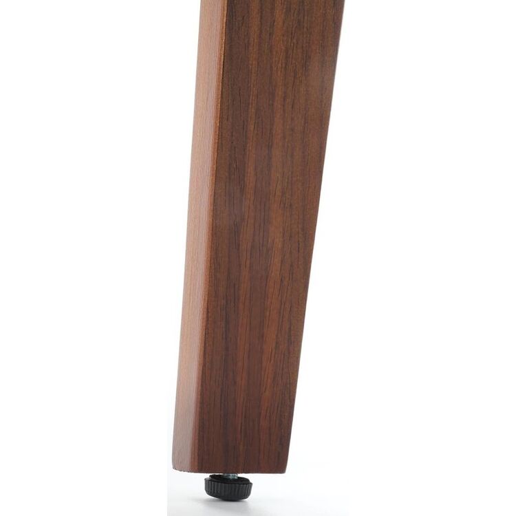 Scaun de bar Halmar H123 (Black/Walnut)