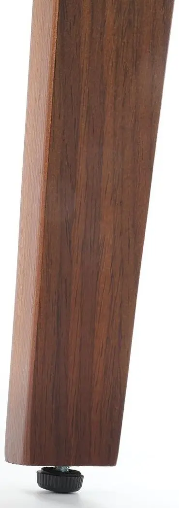 Scaun de bar Halmar H123 (Black/Walnut)