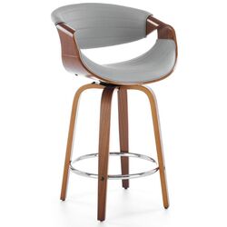 Барный стул Halmar H123 (Grey/Walnut) Thumb
