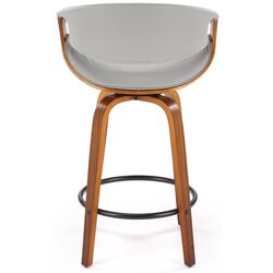 Барный стул Halmar H123 (Grey/Walnut) Thumb