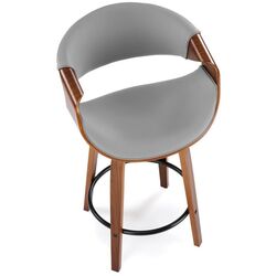 Барный стул Halmar H123 (Grey/Walnut) Thumb