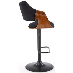 Барный стул Halmar H124 (Black/Walnut) Thumb