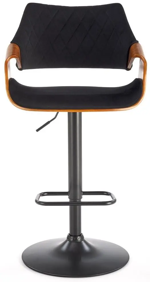 Барный стул Halmar H124 (Black/Walnut)