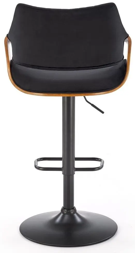 Барный стул Halmar H124 (Black/Walnut)