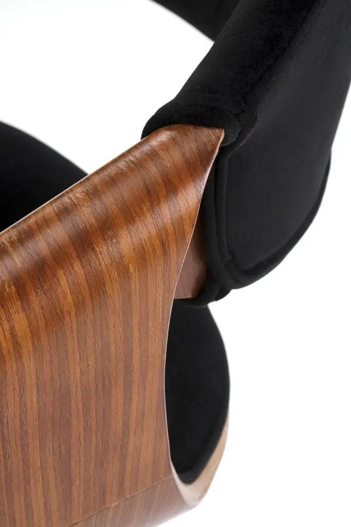 Барный стул Halmar H124 (Black/Walnut)