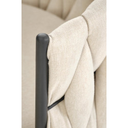 Scaun de bar Halmar H125 (Black/Beige) Thumb