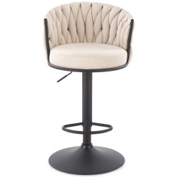 Scaun de bar Halmar H125 (Black/Beige) Thumb