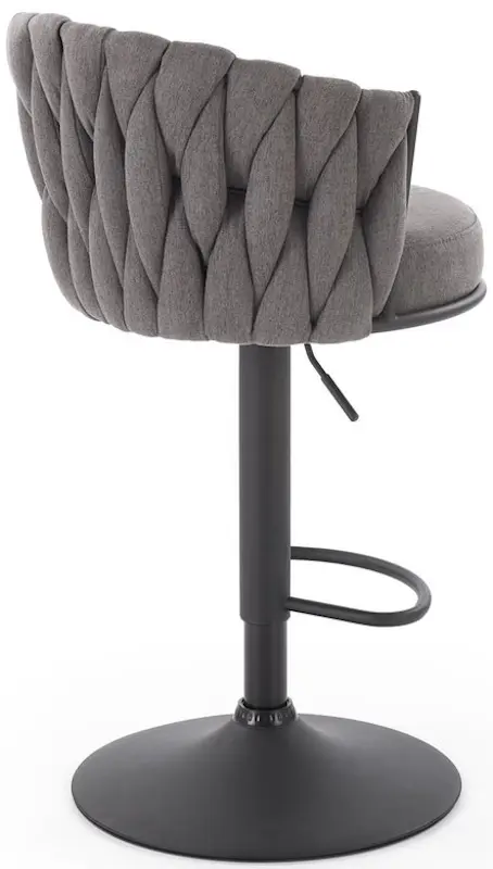 Scaun de bar Halmar H125 (Black/Grey) - 2