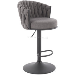 Scaun de bar Halmar H125 (Black/Grey)