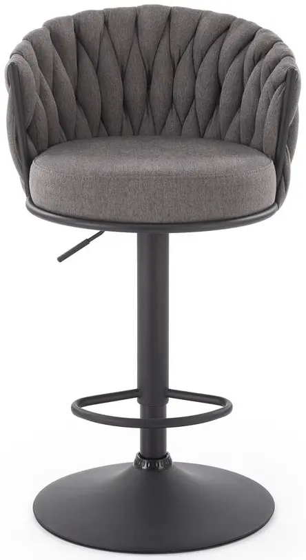 Scaun de bar Halmar H125 (Black/Grey) - 4