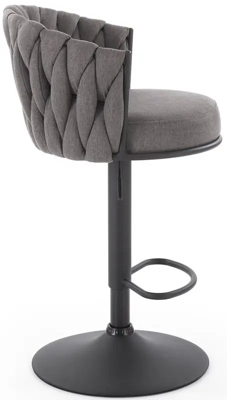 Scaun de bar Halmar H125 (Black/Grey) - 7