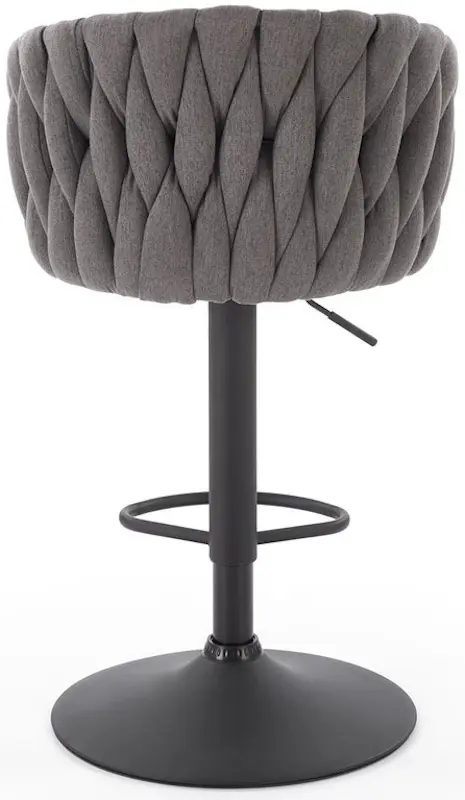 Scaun de bar Halmar H125 (Black/Grey) - 8