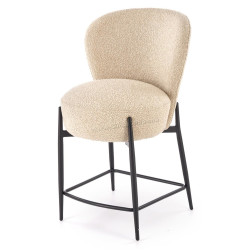 Scaun de bar Halmar H126 (Beige/Black)