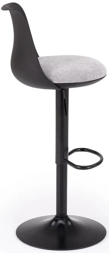 Scaun de bar Halmar H127 (Black/Grey) - 3