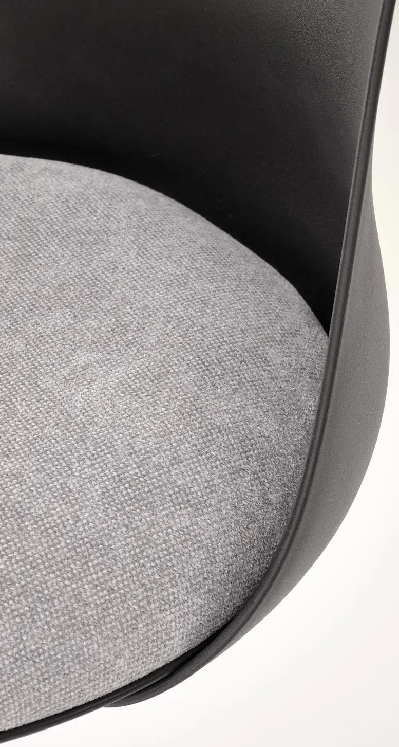 Scaun de bar Halmar H127 (Black/Grey) - 4