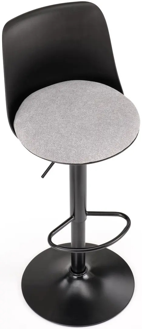 Scaun de bar Halmar H127 (Black/Grey) - 9