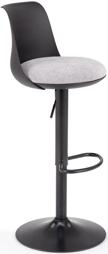 Scaun de bar Halmar H127 (Black/Grey)