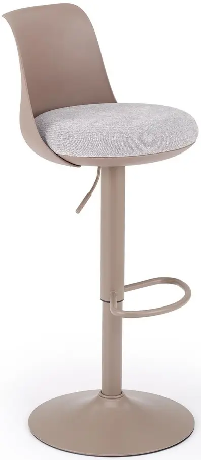 Барный стул Halmar H127 (Cappuccino/Grey) - 3