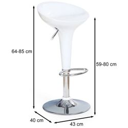 Scaun de bar Halmar H17 (White) Thumb
