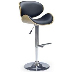 Scaun de bar Halmar H44 (Light Oak/Black)