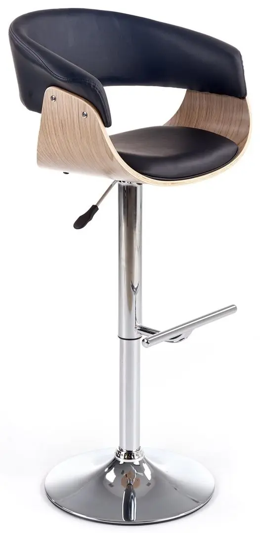 Барный стул Halmar H45 (Light Oak/Black)