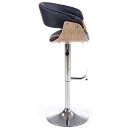 Scaun de bar Halmar H45 (Light Oak/Black) Thumb