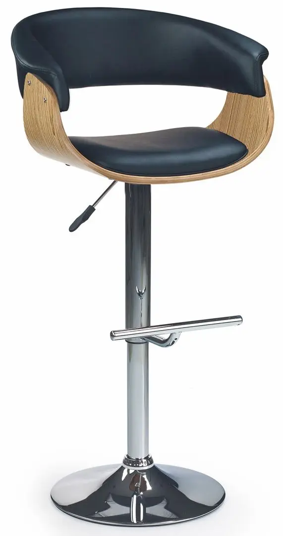 Барный стул Halmar H45 (Light Oak/Black)