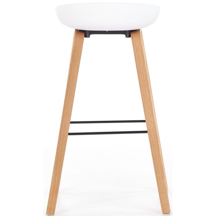 Scaun de bar Halmar H86 (White/Gray)