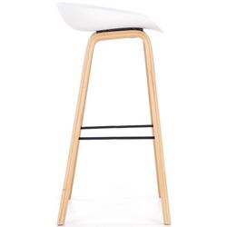 Scaun de bar Halmar H86 (White/Gray) Thumb