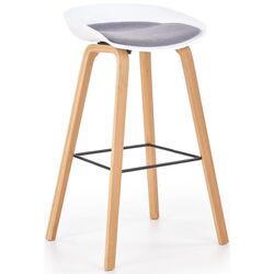 Scaun de bar Halmar H86 (White/Gray) Thumb