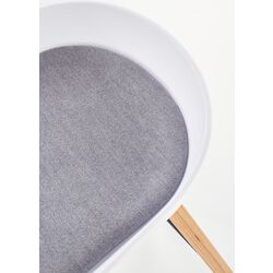 Scaun de bar Halmar H86 (White/Gray) Thumb