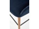 Scaun de bar Halmar H93 (Dark Blue/Nut)