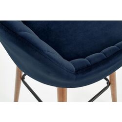 Барный стул Halmar H93 (Dark Blue/Nut) Thumb