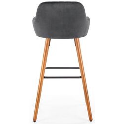 Барный стул Halmar H93 (Dark Gray/Nut) Thumb