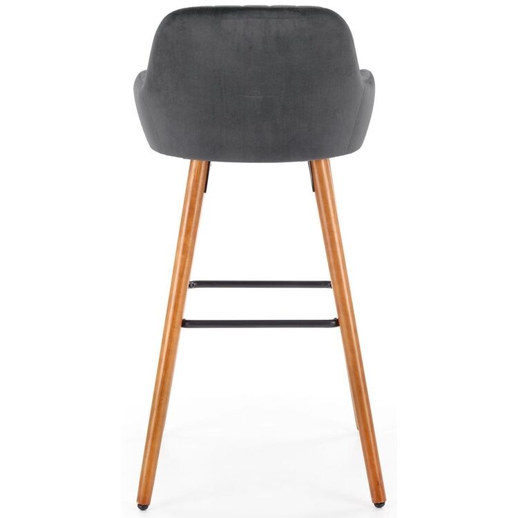 Барный стул Halmar H93 (Dark Gray/Nut)