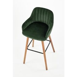 Scaun de bar Halmar H93 (Dark Green/Nut) Thumb