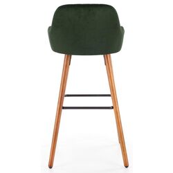 Scaun de bar Halmar H93 (Dark Green/Nut) Thumb