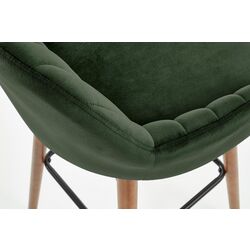 Scaun de bar Halmar H93 (Dark Green/Nut) Thumb