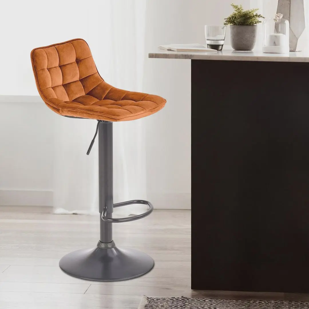 Scaun de bar Halmar H95 (Cinnamon/Black)