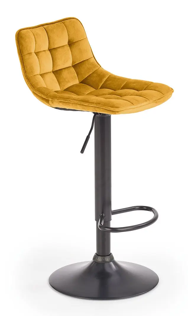 Scaun de bar Halmar H95 (Mustard/Black)