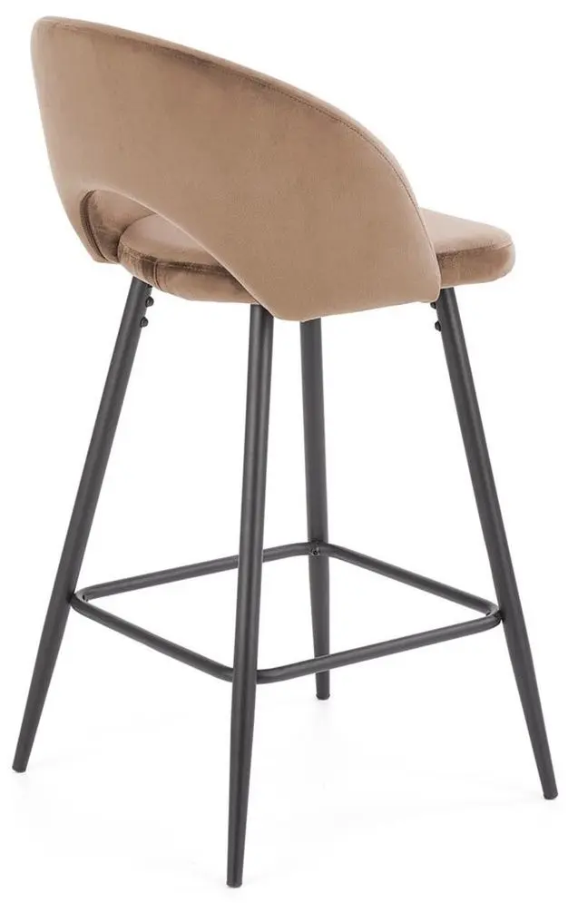 Scaun de bar Halmar H96 (Beige/Black)