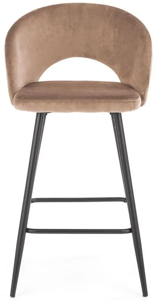 Scaun de bar Halmar H96 (Beige/Black)