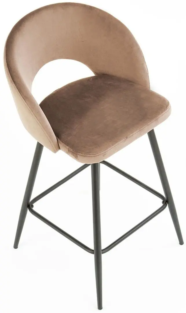 Scaun de bar Halmar H96 (Beige/Black)