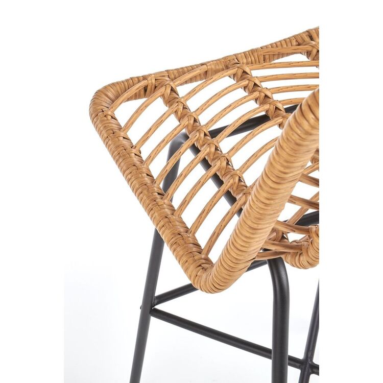 Scaun de bar Halmar H97 (Natural/Black)