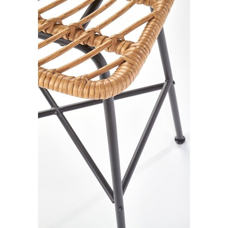 Scaun de bar Halmar H97 (Natural/Black)