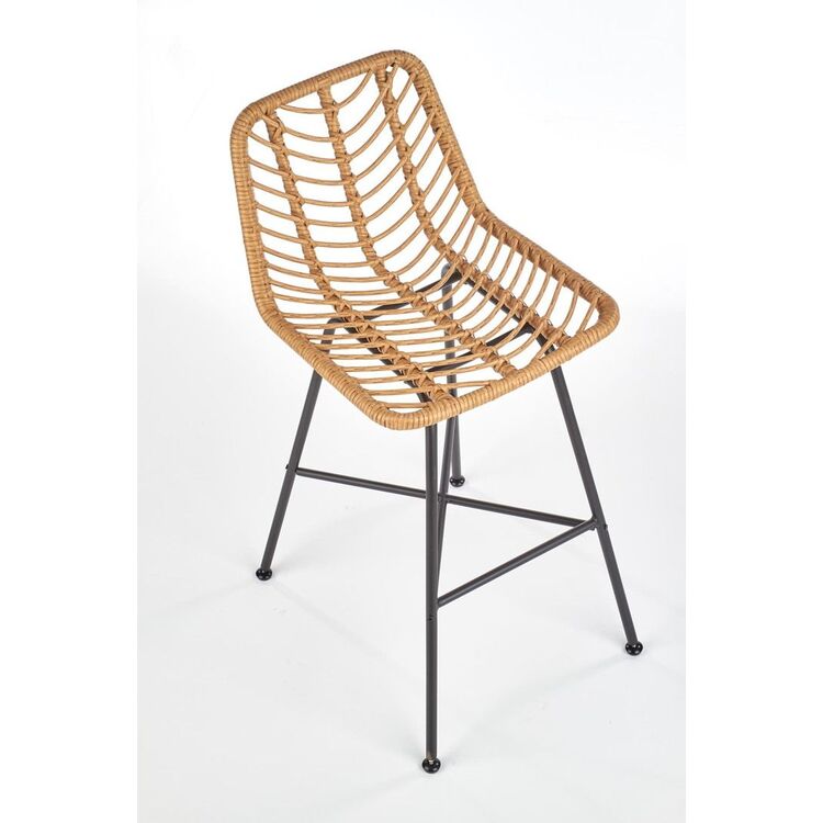 Scaun de bar Halmar H97 (Natural/Black)