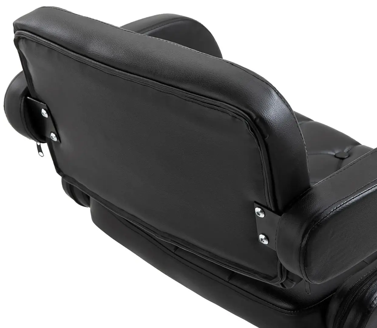 Барный стул Homcom 835-008V70BK 64x50x114 cm (Black/Chrome) - 7